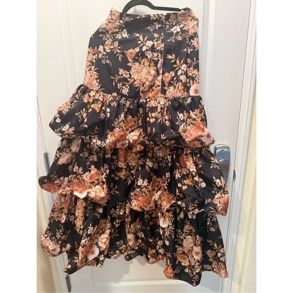 AiNa Catalina Floral Blouse & FLORAL ZIMM Maxi SKIRT Set - size S - Picture 8 of 8